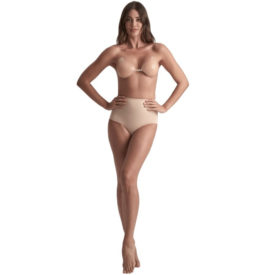 BYE-BRA - SILICONE CUPS BEIGE CUP D