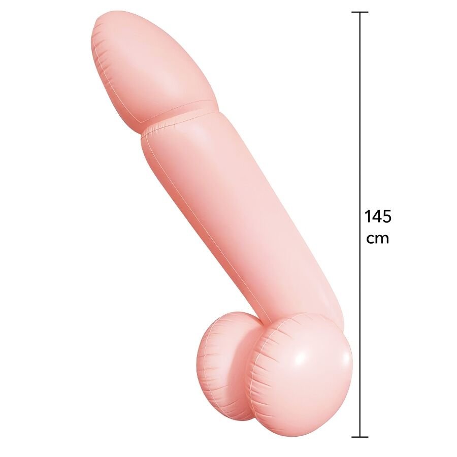 HIDDEN DESIRE - GIANT WILLY PENE INFLABLE GIGANTE 145 CM