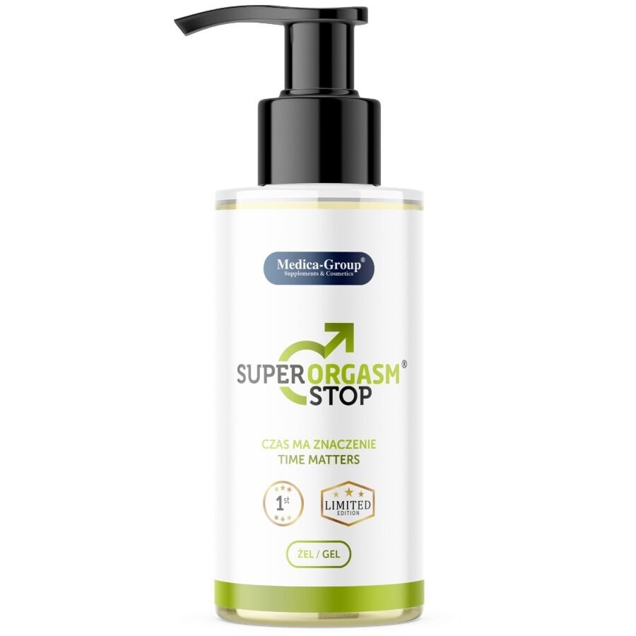 MEDICA GROUP - SÚPER ORGASM STOP GEL ÍNTIMO PARA HOMBRE 150 ML
