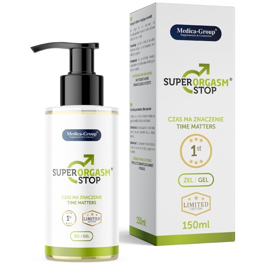 MEDICA GROUP - SÚPER ORGASM STOP GEL ÍNTIMO PARA HOMBRE 150 ML MEDICA GROUP