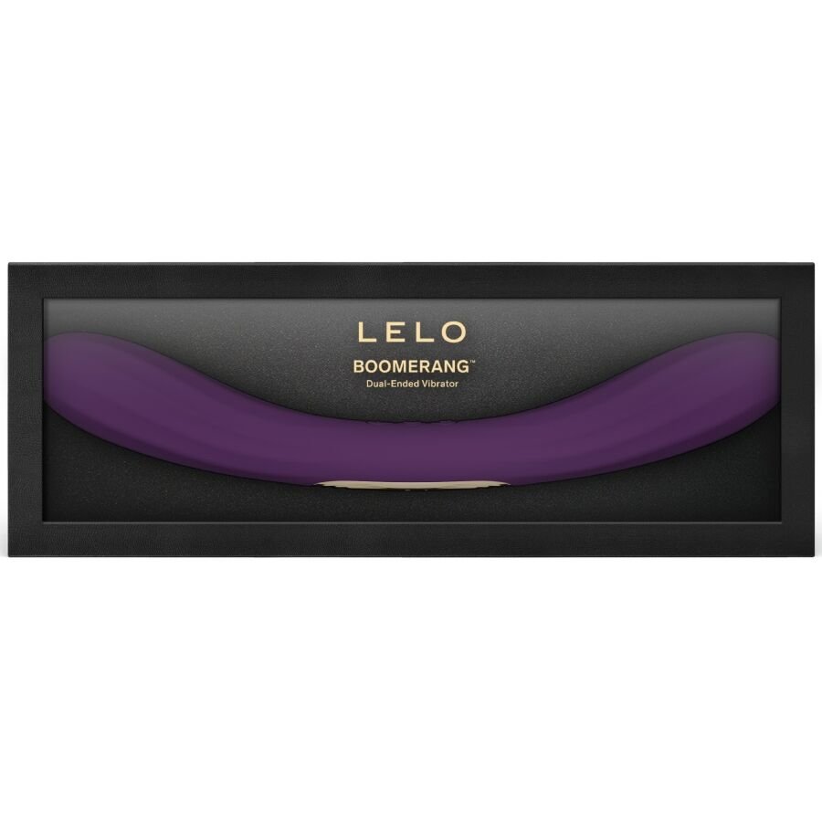 LELO - BOOMERANG DOUBLE ENDED VIBRATOR PURPLE