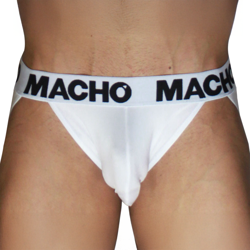 MACHO - MX29BL JOCK WHITE + WHITE L