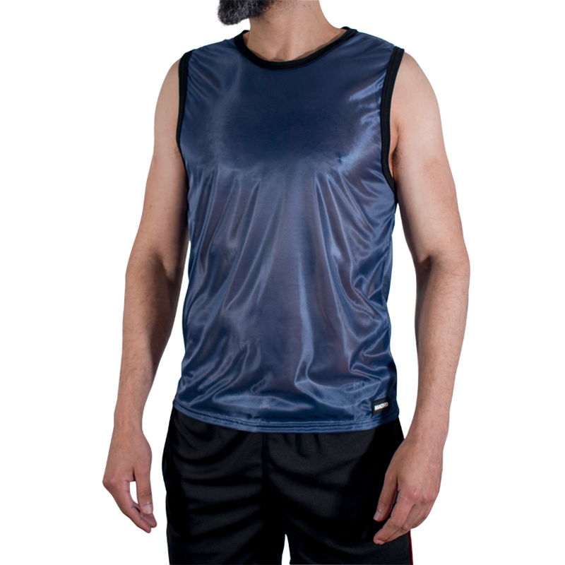 MACHO - NAVY BLUE T-SHIRT L/XL MACHO UNDERWEAR