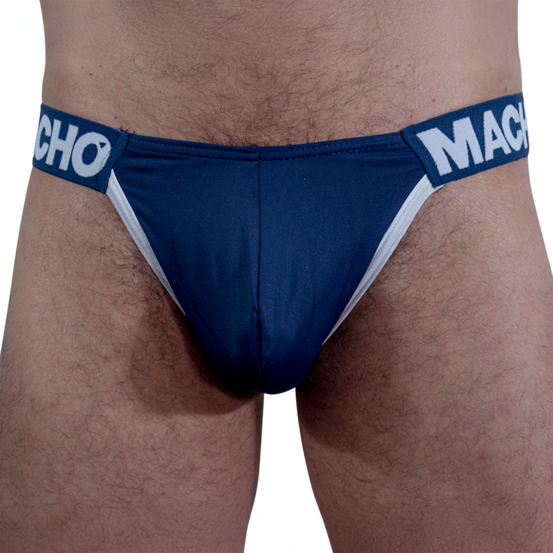 MACHO - MCH011 DARK BLUE SIDE SLIP S MACHO UNDERWEAR