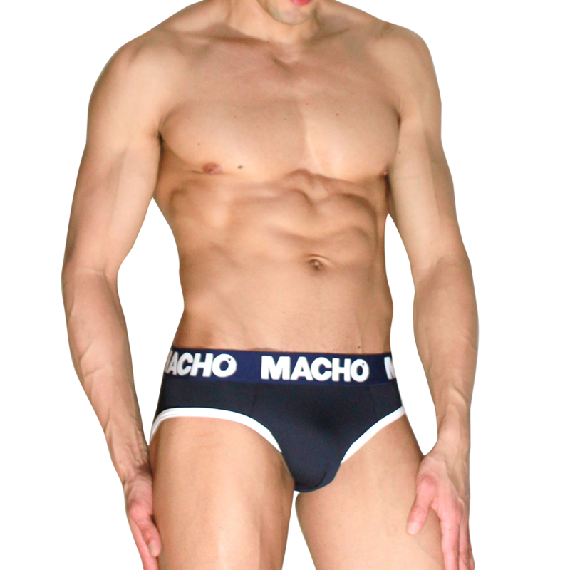 Macho - Mch008 Navy Blue Classic Slip S