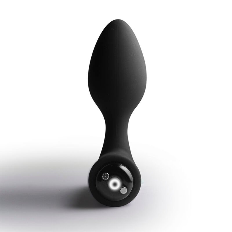 ROCKS-OFF - NOVA SOLARIS RECHARGEABLE SLIM & POWERFUL ANAL PLUG 16 FUNCTION BLACK
