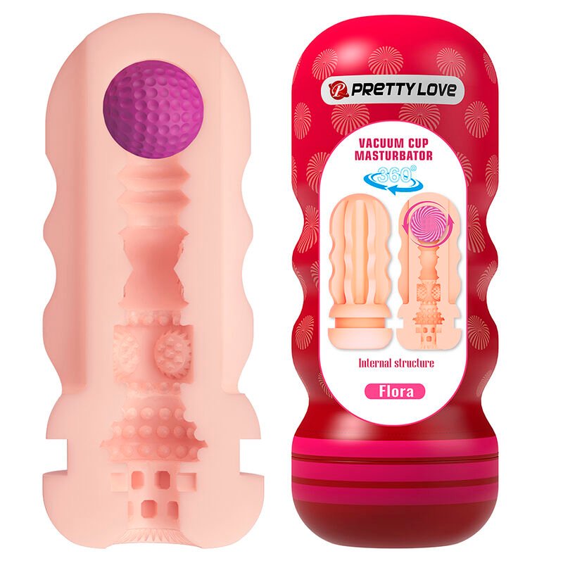 Comprar Pretty Love - Flora Vagina Masturbator With Suction Cup And Internal Textures