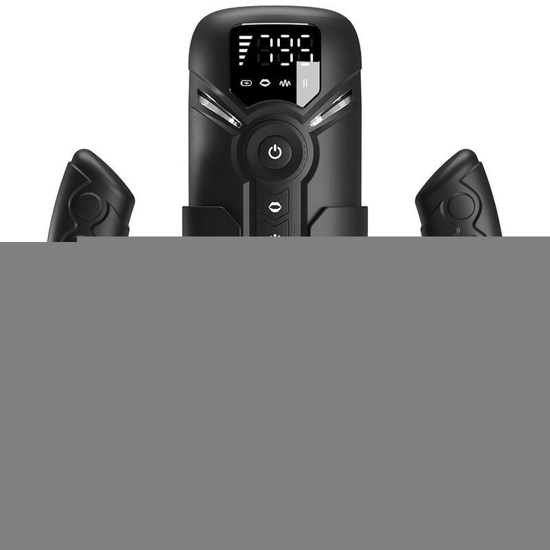 PRETTY LOVE - AETOLA MULTIFUNCTION AUTOMATIC MASTURBATOR WITH HANDLE BLACK