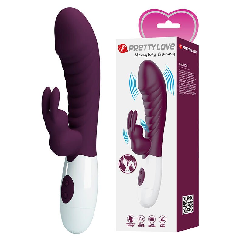 Comprar Pretty Love - Naughty Bunny 30 Function Rabbit Vibrator Purple