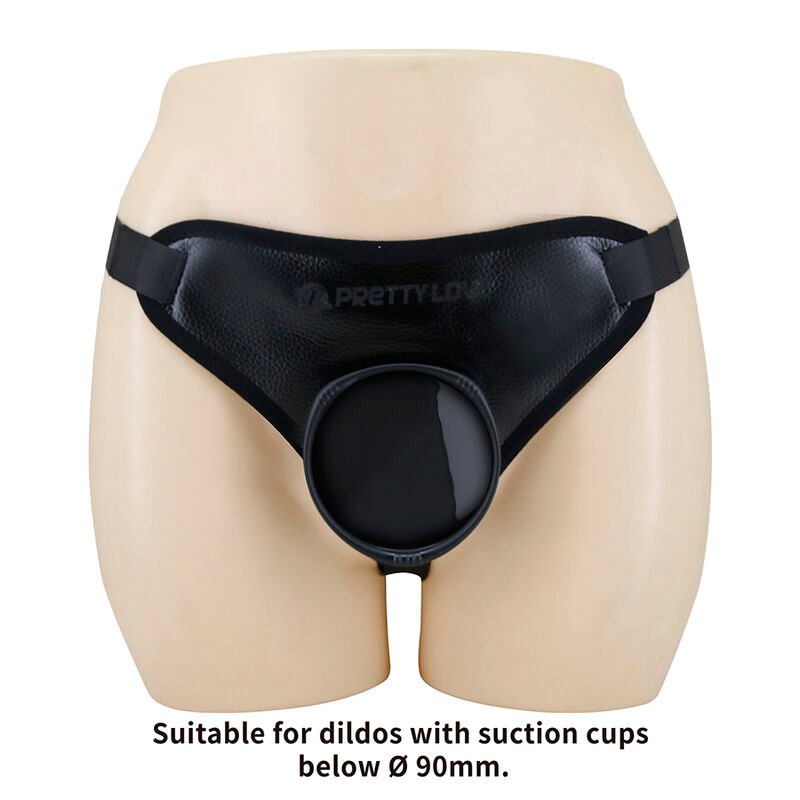PRETTY LOVE - UNIVERSAL STRAP-ON HARNESS WITH REALISTIC DILDO