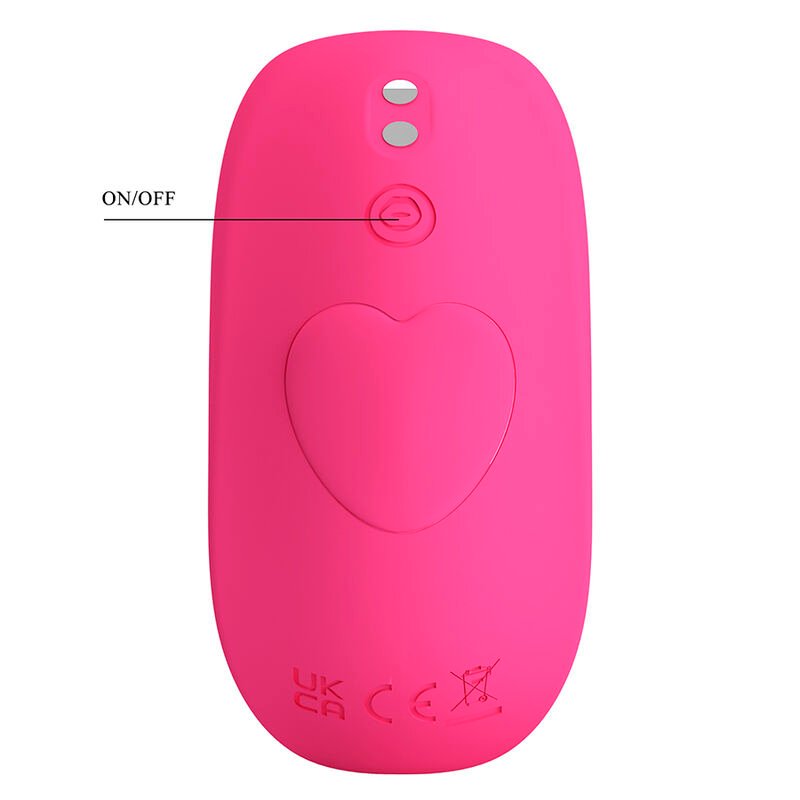 PRETTY LOVE - HAZELYNN 12 FUNCTION APP CONTROL MASSAGER PINK