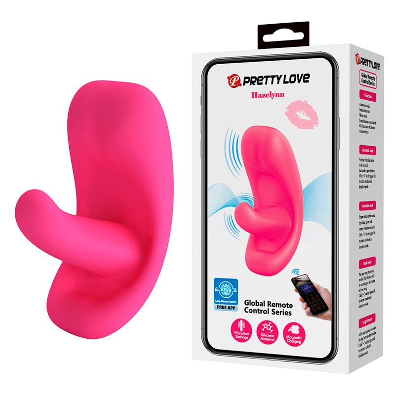 Comprar Pretty Love - Hazelynn 12 Function App Control Massager Pink