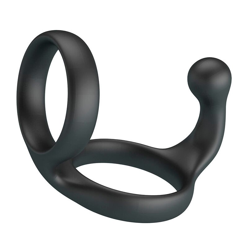 Comprar Crazy Bull - Florian Double Cock And Ball Ring Black
