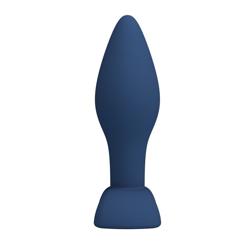 MR PLAY - TAPERED SILICONE ANAL PLUG BLUE L