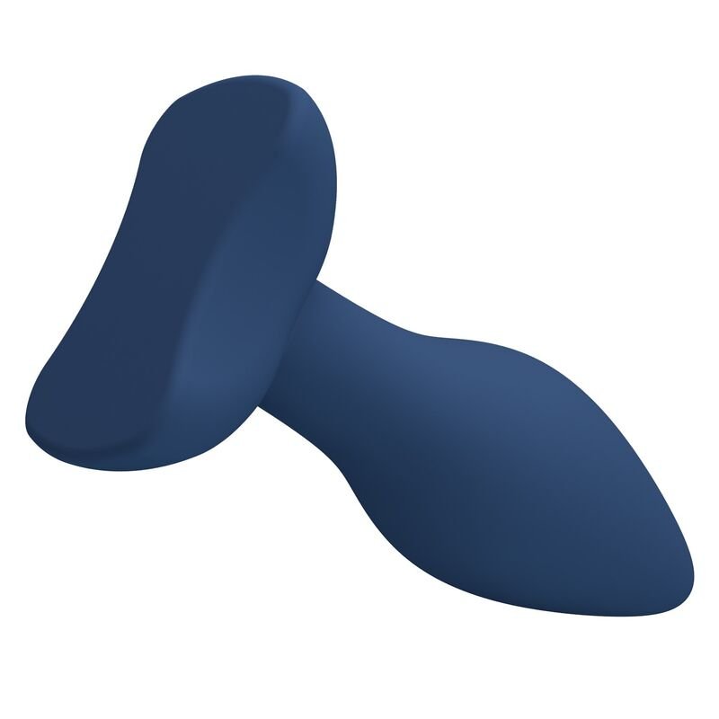 MR PLAY - TAPERED SILICONE ANAL PLUG BLUE S