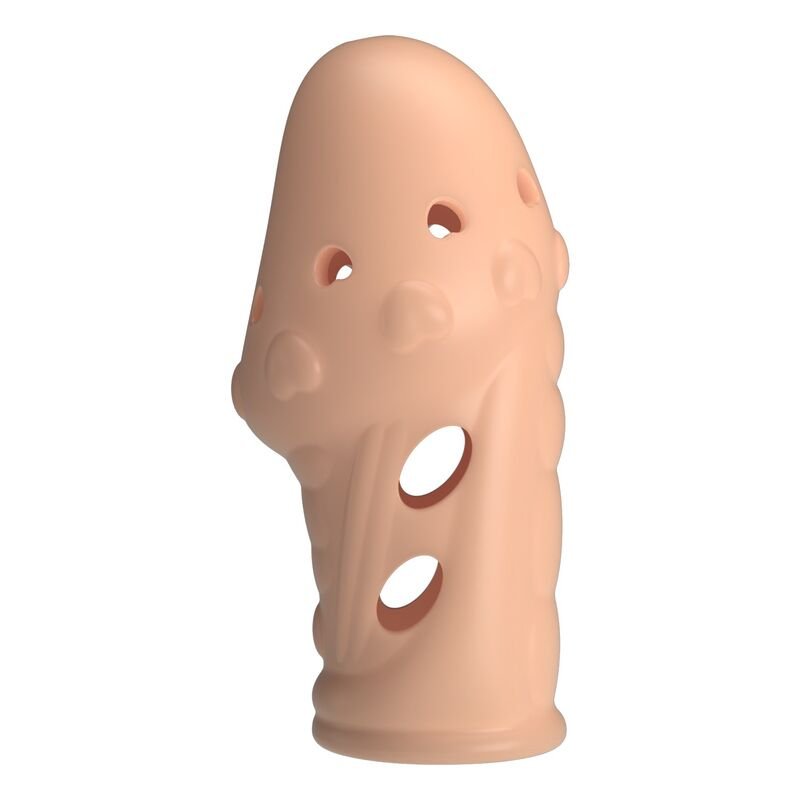 PRETTY LOVE - SOCKER TEXTURED PENIS SLEEVE NATURAL