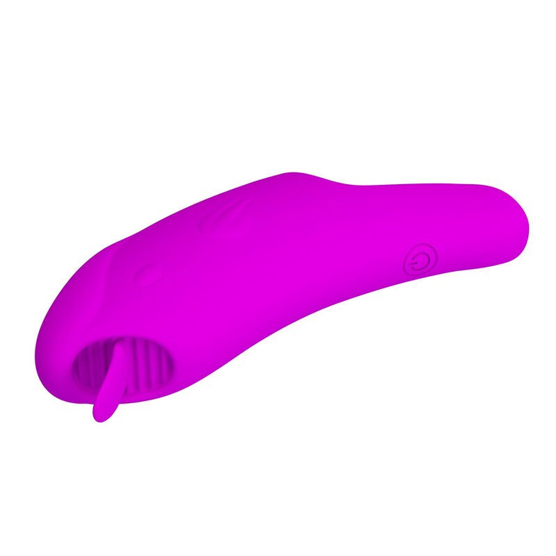 PRETTY LOVE - PETERSON HONEY FINGER RECHARGEABLE FINGER VIBRATOR PURPLE