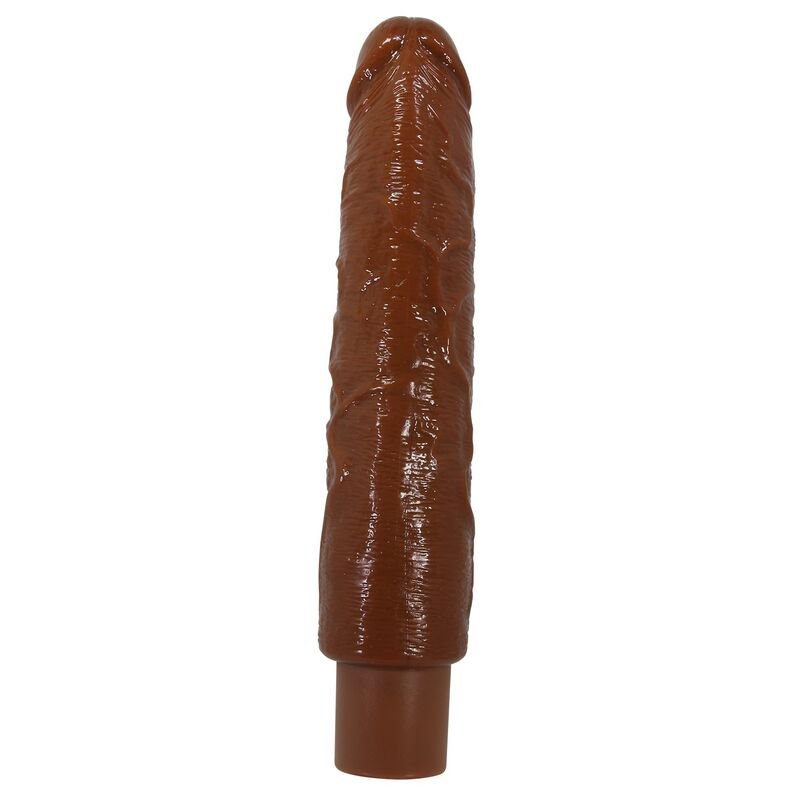 PRETTY LOVE - GAVIN REALISTIC VIBRATOR 25 CM Ø 5 CM BROWN