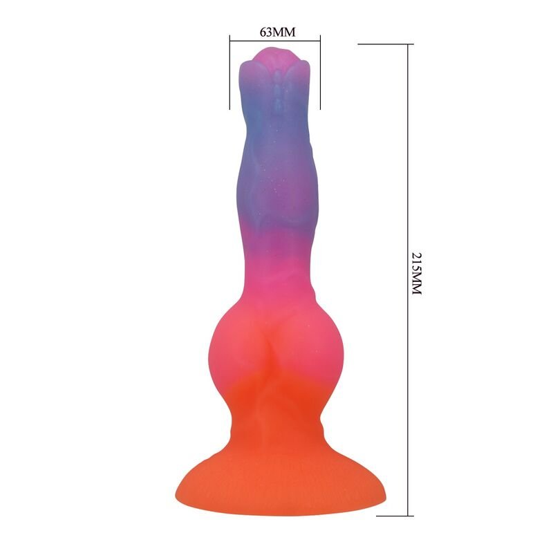 POWER MONSTERS - HERCULES FANTASY SILICONE DILDO 21.5 CM Ø 5 CM