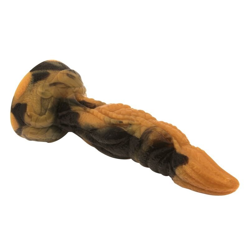 POWER MONSTERS - TYRANNOSAURUS BICOLOR FANTASY SILICONE DILDO 20.5 CM Ø 5 CM