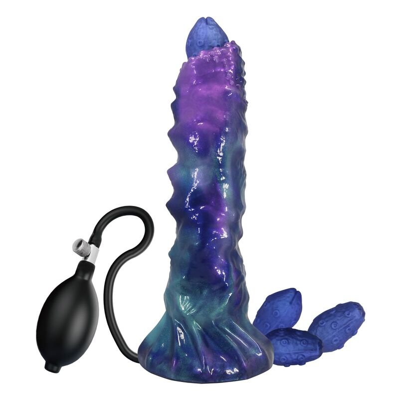 Comprar Power Monsters - Duskwalker Sentinel Tricolor Inflatable Fantasy Silicone Dildo 23 Cm ø 5 Cm