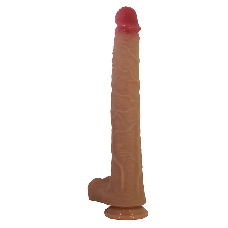 PRETTY LOVE - TERIN PLUS REALISTIC SILICONE DILDO WITH SUCTION CUP 37.6 CM Ø 5.5 CM