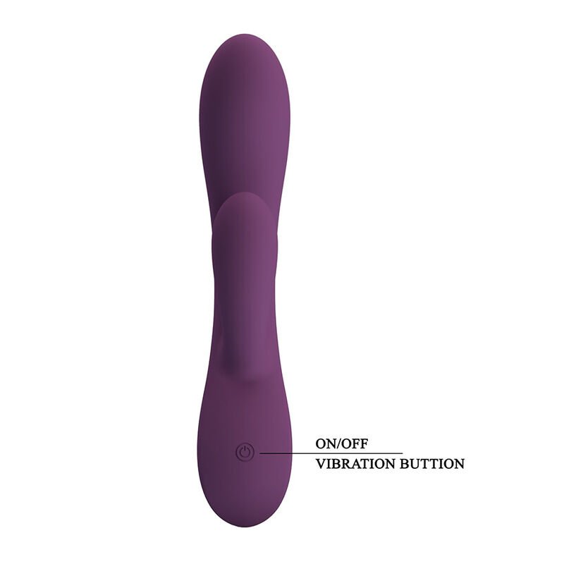 PRETTY LOVE - ROSOLYN RECHARGEABLE RABBIT VIBRATOR 10 FUNCTIONS
