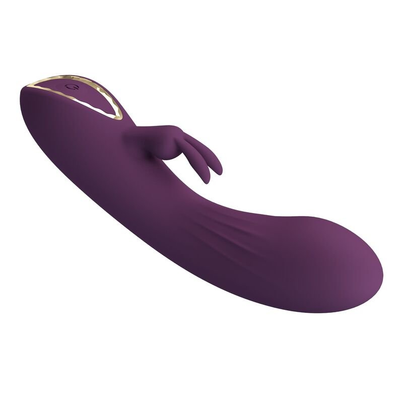 PRETTY LOVE - LANDYN RECHARGEABLE RABBIT VIBRATOR 10 FUNCTIONS PURPLE
