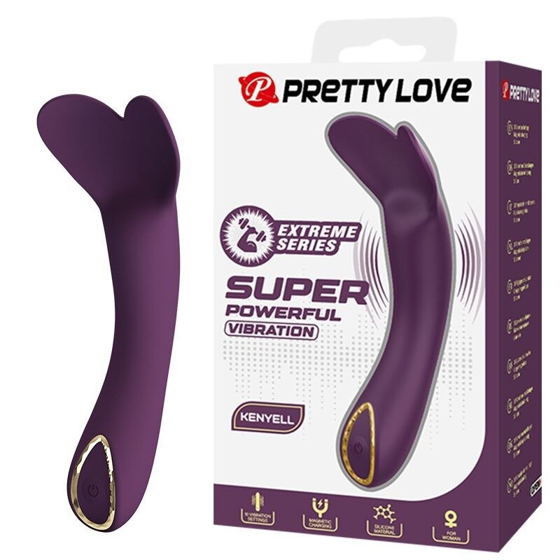Comprar Pretty Love - Kenyell Rechargeable Vibrator 10 Functions Purple