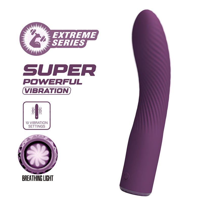 PRETTY LOVE - KISSELL RECHARGEABLE VIBRATOR 10 FUNCTIONS PURPLE