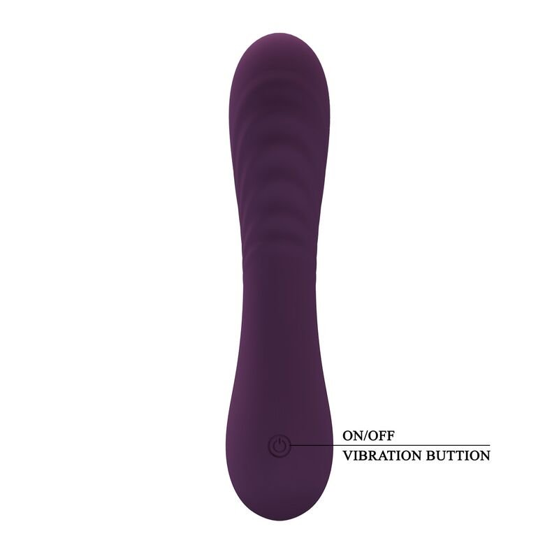 PRETTY LOVE - ALEXISROSE RECHARGEABLE VIBRATOR 10 FUNCTIONS PURPLE