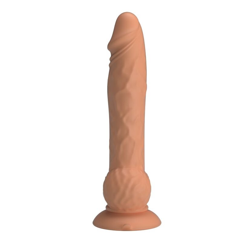 PRETTY LOVE - EREN THRUSTING VIBRATING DILDO 20.5 CM Ø 4.5 CM NATURAL