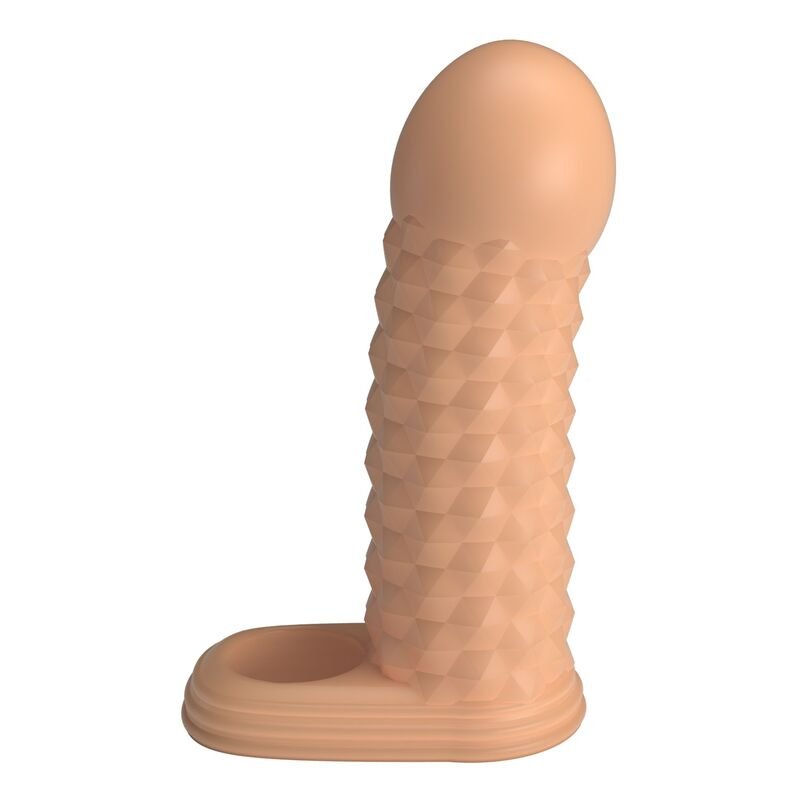 PRETTY LOVE - WOLFRAM PENIS EXTENSION SLEEVE 11.5 CM Ø 3.8 CM NATURAL