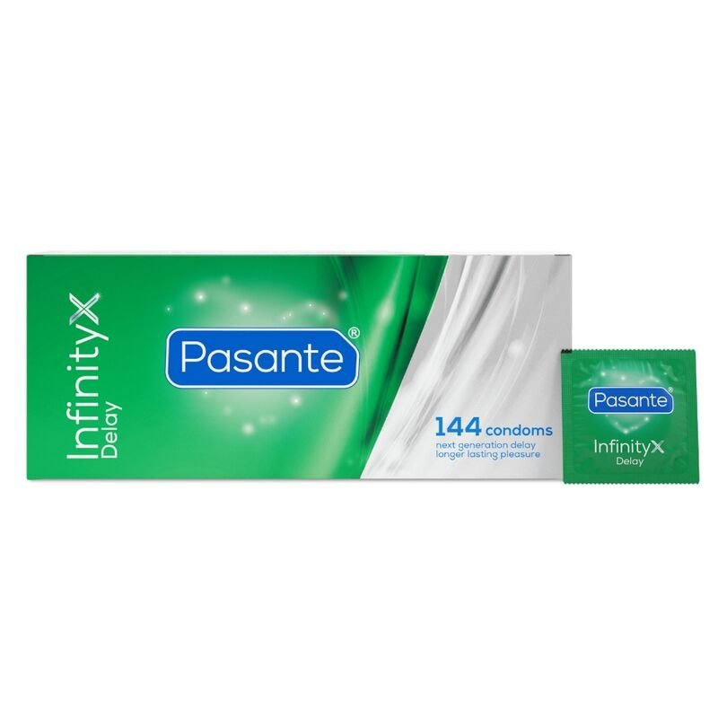 PASANTE - DELAY INFINITY CONDOMS BOX 144 UNITS