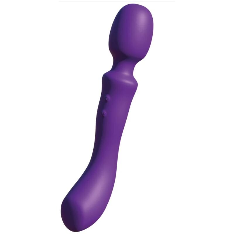 SHE.E.O - DOUBLE-ENDED VIBRATING MASSAGER WAND PURPLE