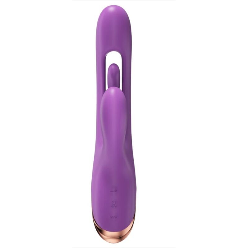 SHE.E.O - RABBIT G-SPOT VIBRATOR WITH DIGITAL MOVEMENT PURPLE