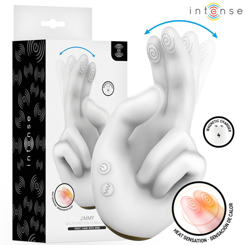 Comprar Intense - Jimmy Hand-shaped Multifunction Stimulator With Vibration And Heat
