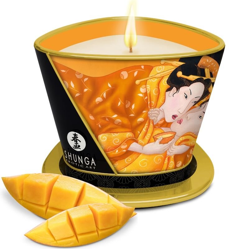 SHUNGA - MASSAGE CANDLE MANGO 170 ML SHUNGA CANDLES