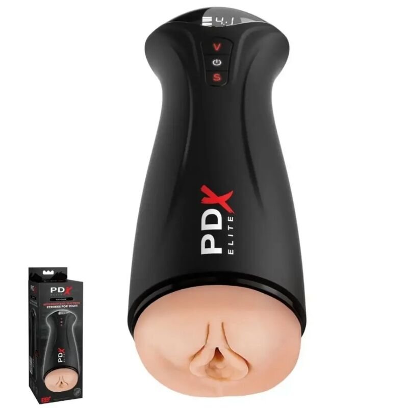 PDX ELITE - FAP-GASM INTERMITTENT SUCTION & VIBRATION MASTURBATOR PDX ELITE