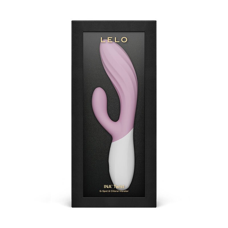 LELO - INA TWIST DOUBLE VIBRATOR RABBIT FOR G-SPOT AND CLITORIS PINK