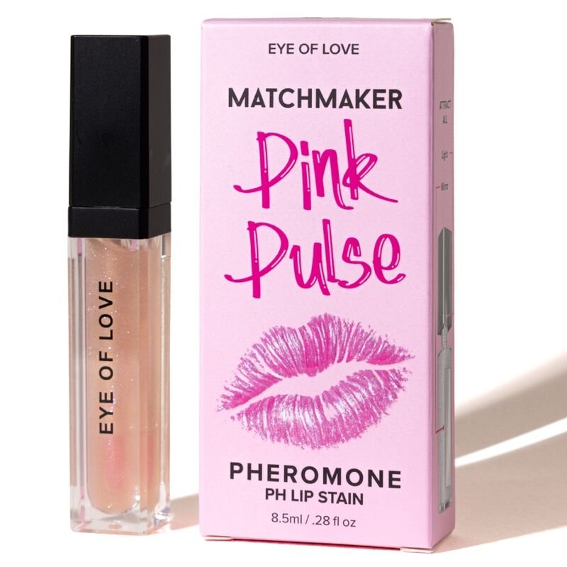 EYE OF LOVE - MATCHMAKER PINK PULSE PH LIP STAIN WITH PHEROMONES 8.5 ML EYE OF LOVE