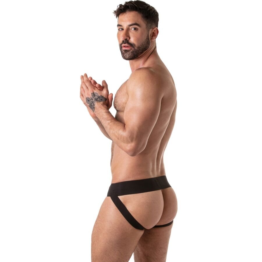 LOCKER GEAR - WIDE WAISTBAND JOCKSTRAP RED S