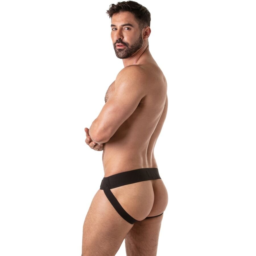 LOCKER GEAR - WIDE WAISTBAND JOCKSTRAP BLACK M