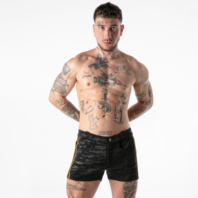 LOCKER GEAR - FULL MILITARY ACCESS SHORT YELLOW S