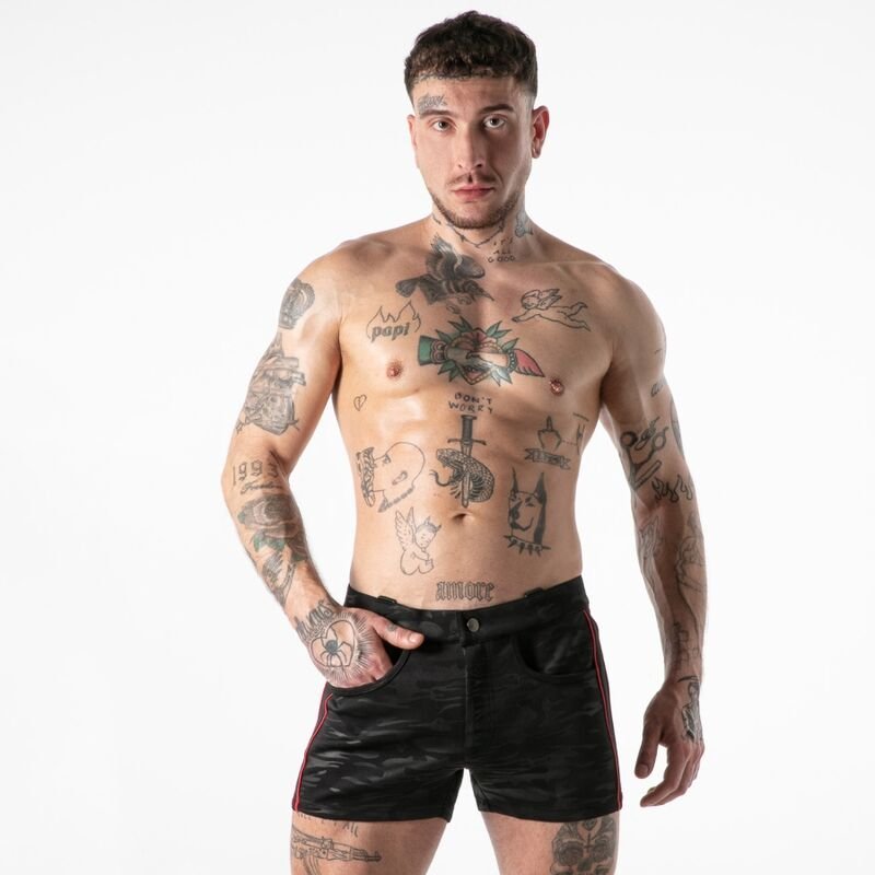 LOCKER GEAR - FULL MILITARY ACCESS SHORT RED S