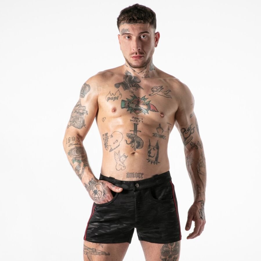 LOCKER GEAR - FULL MILITARY ACCESS SHORT BLACK S