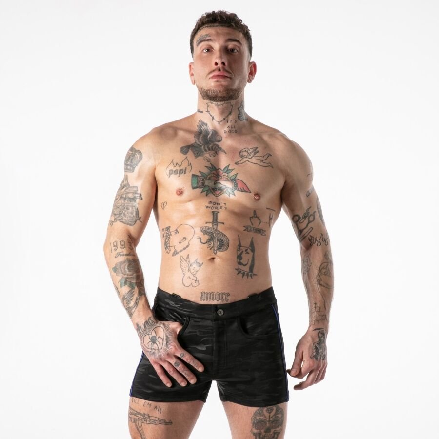 LOCKER GEAR - FULL MILITARY ACCESS SHORT BLACK S