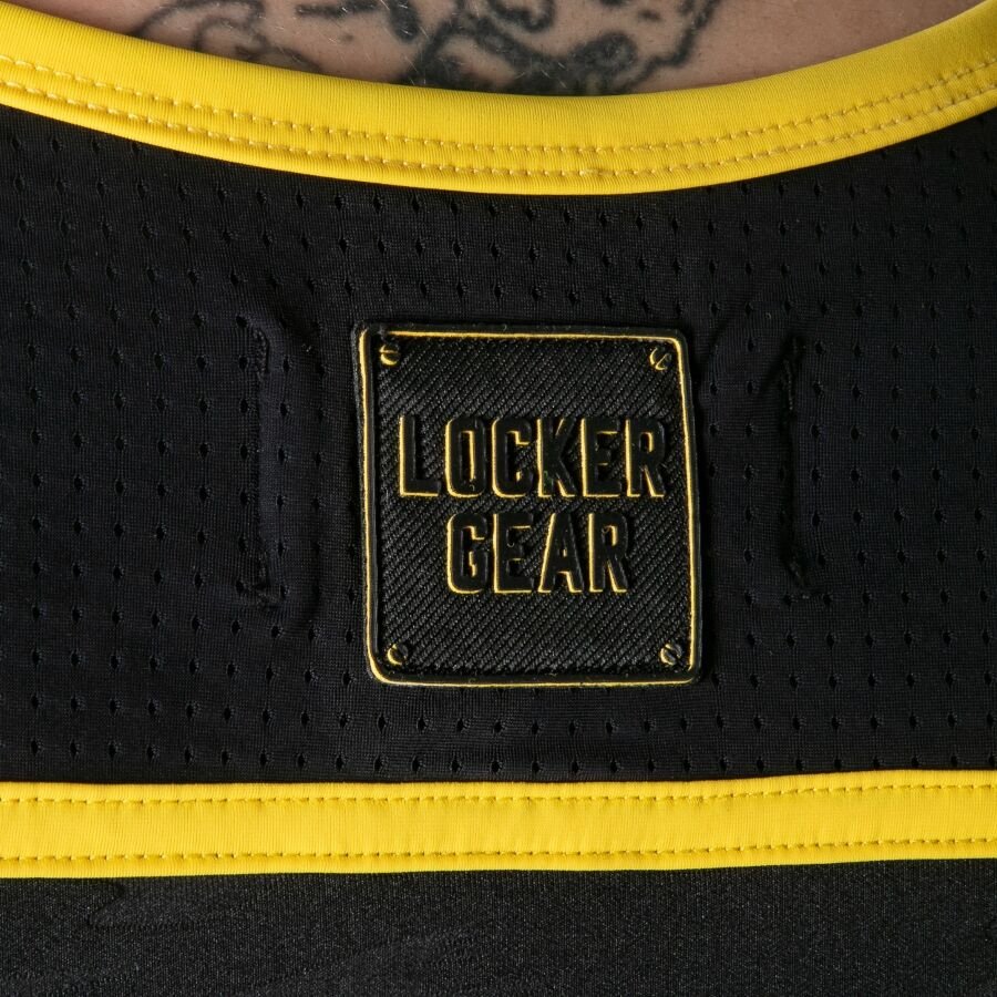 LOCKER GEAR - FULL MILITARY ACCESS TANKTOP YELLOW L