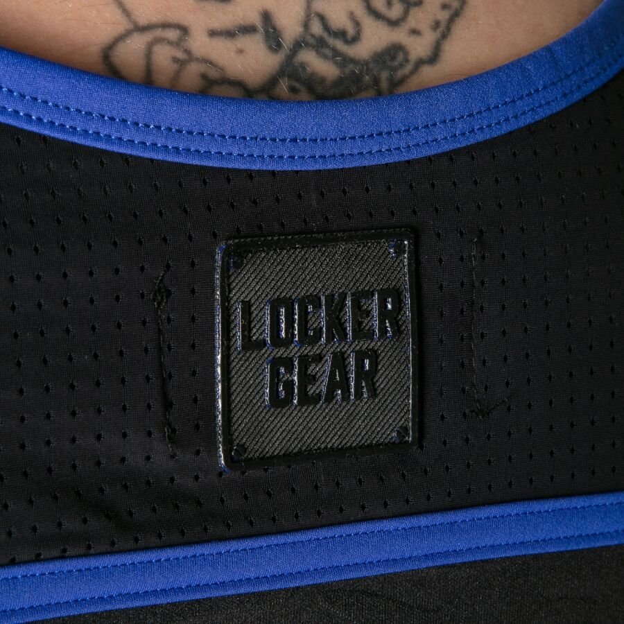LOCKER GEAR - FULL MILITARY ACCESS TANKTOP BLUE XL