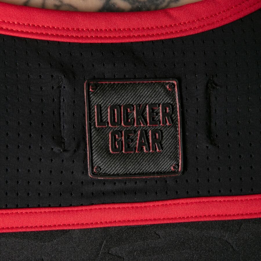 LOCKER GEAR - FULL MILITARY ACCESS TANKTOP RED M